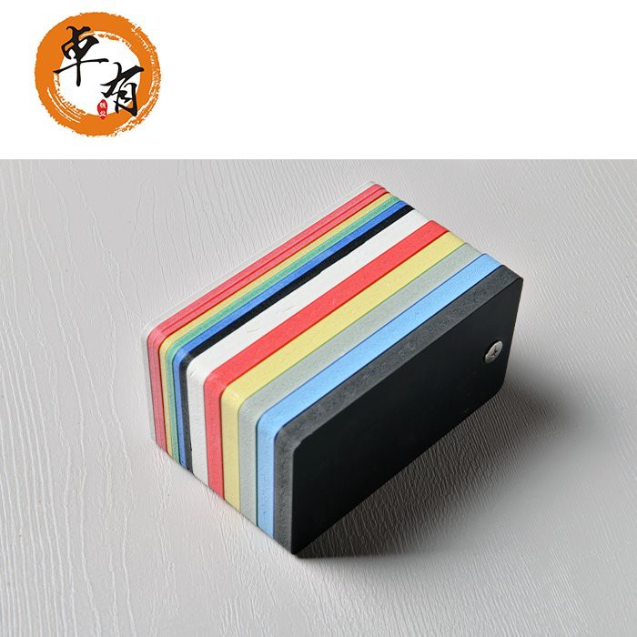 대중적인 광고 표시 백색 PVC 거품 장